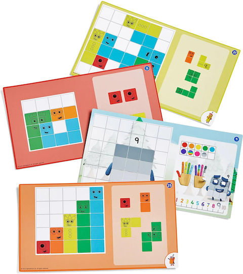 Hand2Mind Numberblocks Solve Puzzles Numberblocks Solve Puzzles Образователна Игра Образователни за 3+ години Години