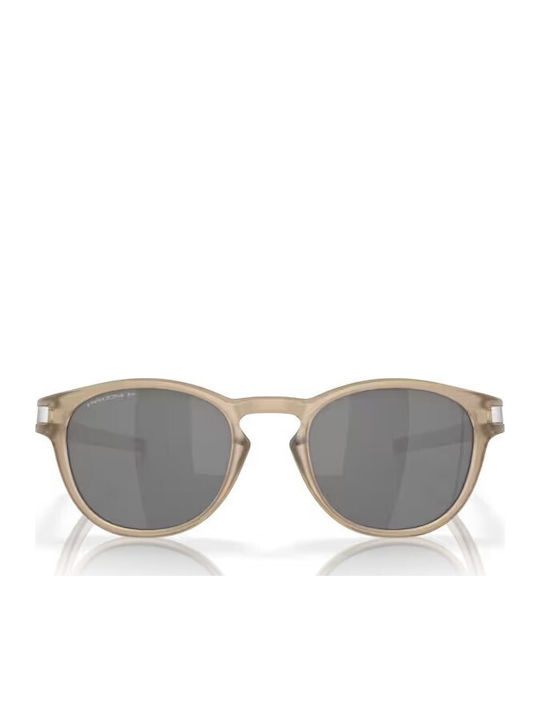 Oakley Latch Sunglasses Beige with Acetate Frame & Gray Lens