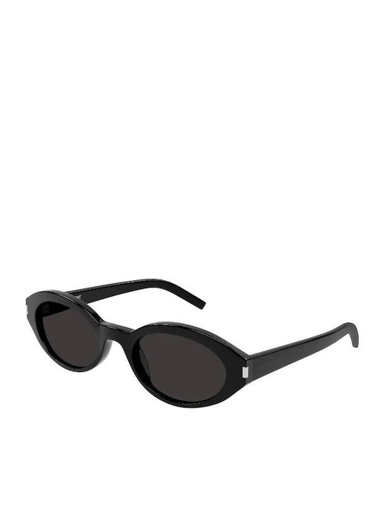 Ysl Feminini Ochelari de soare cu Negru Cadru și Negru Lentilă