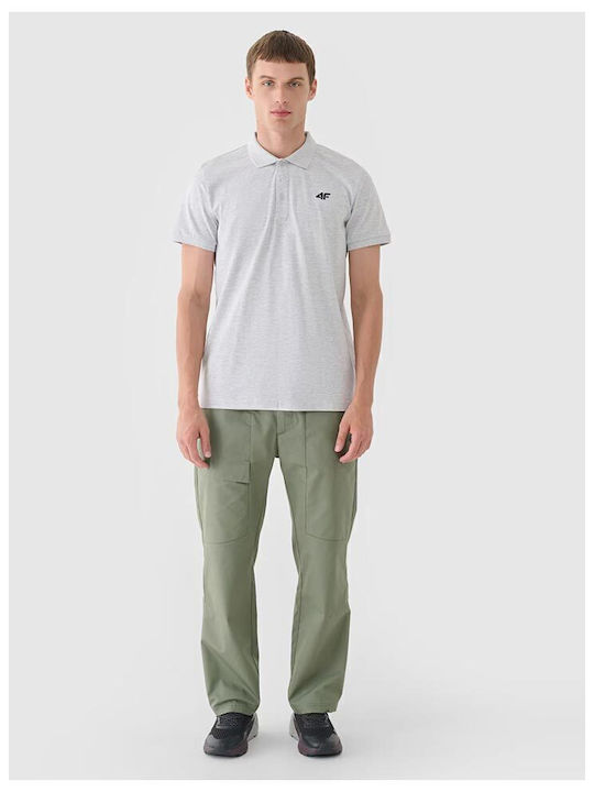 Polo Short Sleeve Grey T-Shirt