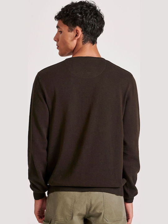 Long Sleeve Brown Sweater