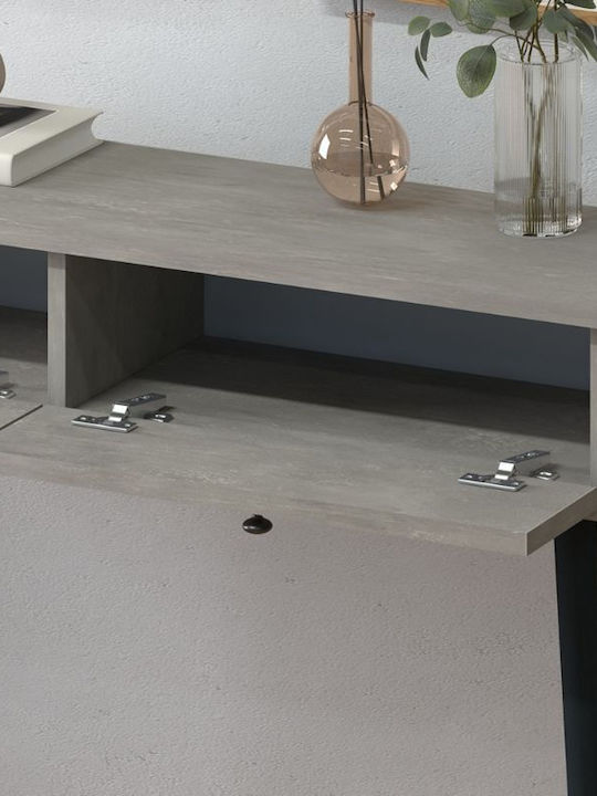 Alis Konsole Γκρι Ρετρό L110xB29xH88cm