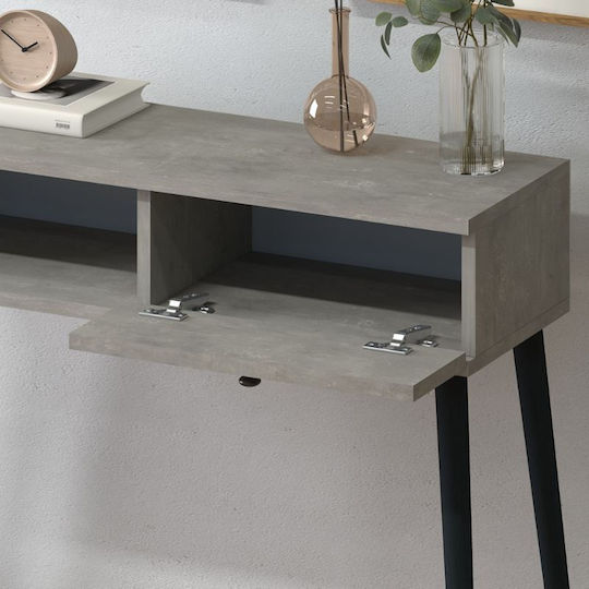 Napoli Конзолна маса Дървена Retro Grey Д90xШ29xВ88cm
