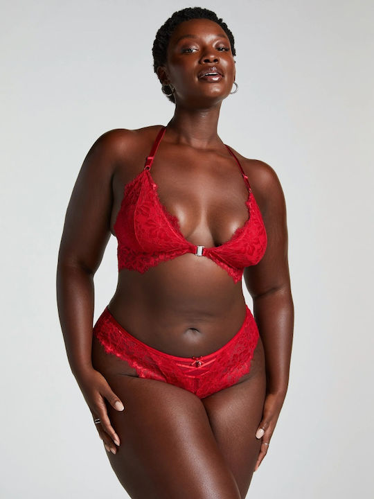 Hunkemöller Women's Brazil with Lace Chili Pepper