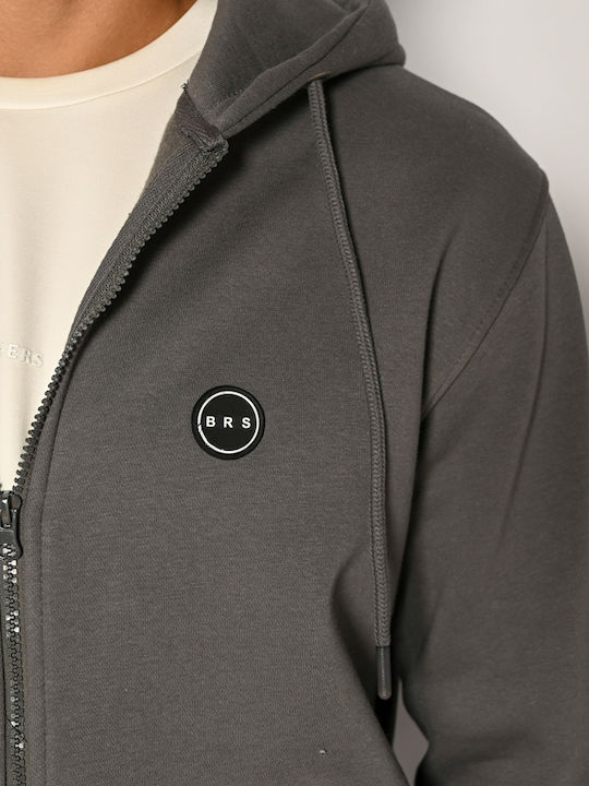 Men's Sweatshirt with Hood Anthracite