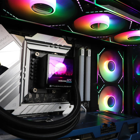 Thermalright Case Fan 120mm 1500rpm 47.6cfm with ARGB Lighting and 4-Pin PWM Connection