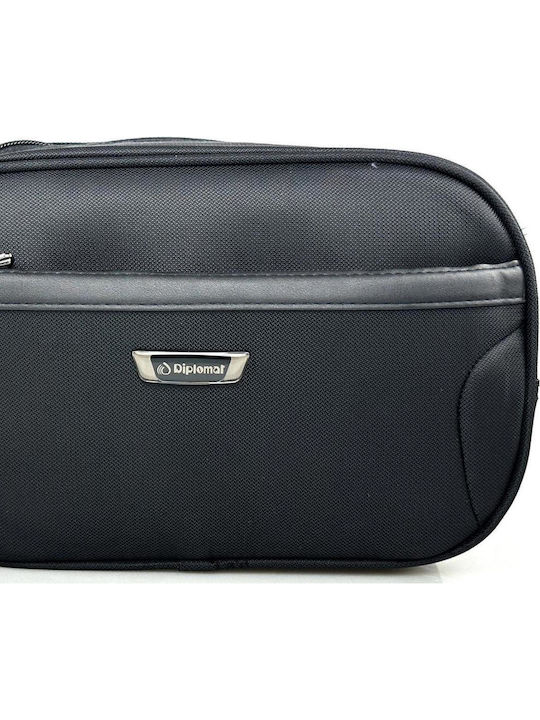 Herren Necessaire in Schwarz Farbe 29cm