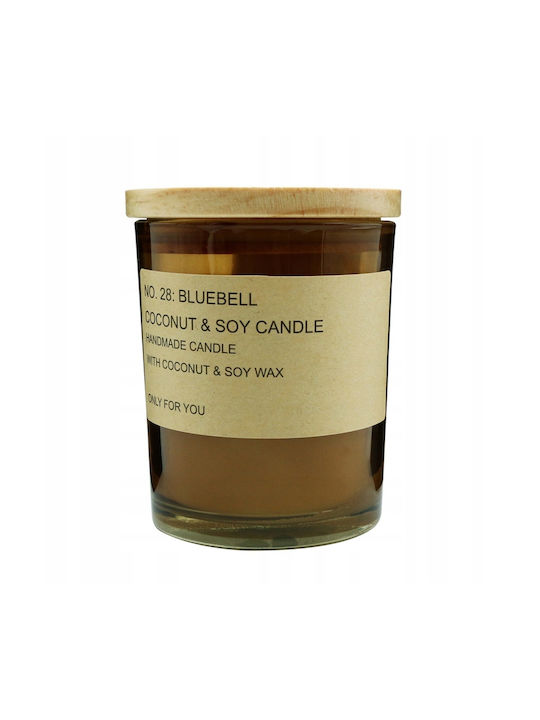 Aromatic Soy Candle in Jar with Coconut Scent