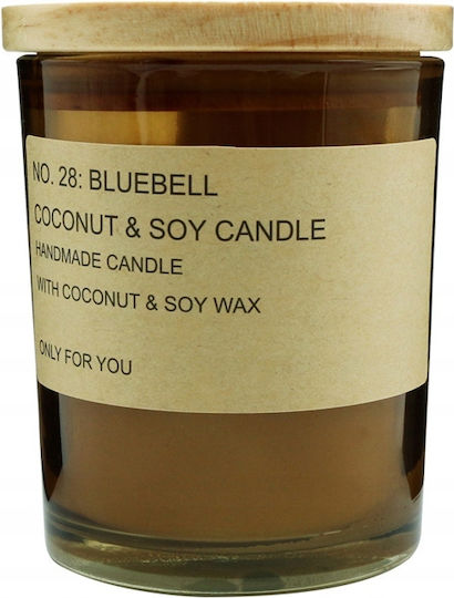 Aromatic Soy Candle in Jar with Coconut Scent