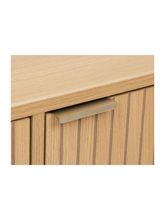 Bufet din Lemn & Metal cu Oglindă Wood Shade 120x40x76cm