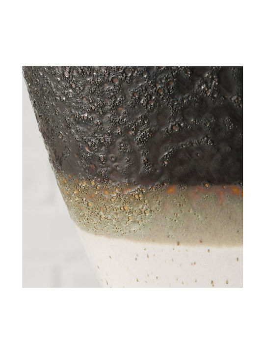 Boltze Vază Decorativă Ceramică Alb 18x8x26cm 1buc