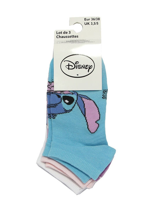 Disney Lilo & Stitch Γυναικείες Κάλτσες 3Pack