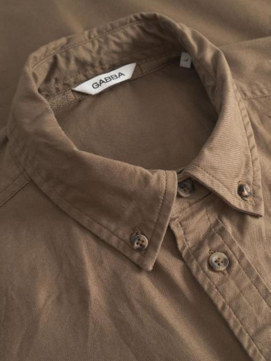 Дълъг ръкав Риза Brown