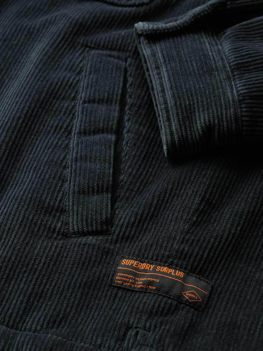 Superdry Surplus Overshirt Corduroy Shirt navy