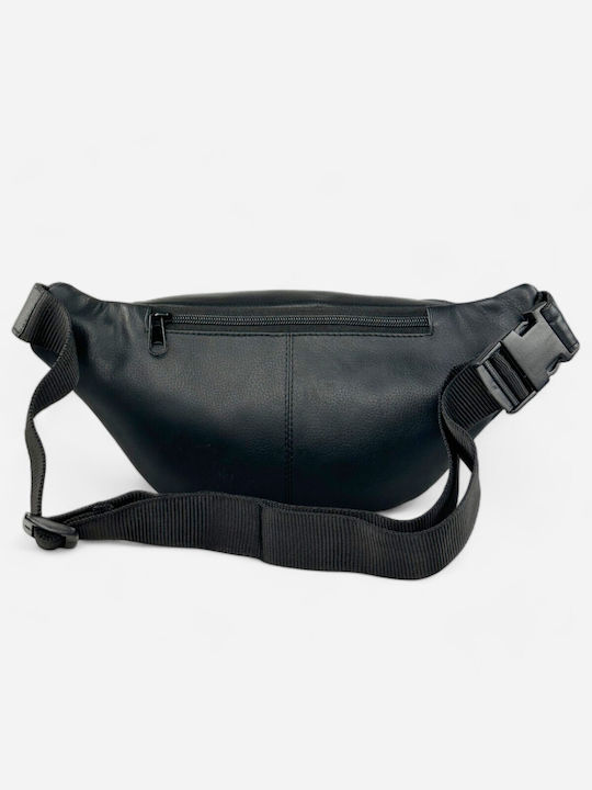 Lavor Leather Waist Bag Black