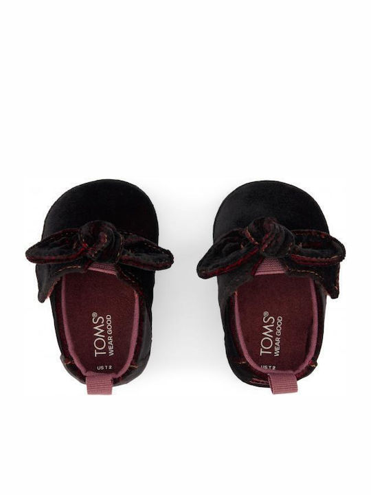 Toms Βρεφικά Παντοφλάκια Αγκαλιάς Κόκκινα Alpargata