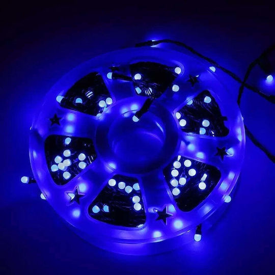 240 Λαμπάκια LED 50μ. Θερμό Λευκό σε Σειρά