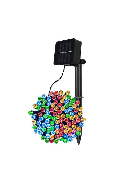 500 Lights LED 50m. Warm White Solar in String 1pcs