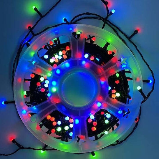 240 Λαμπάκια LED 50μ. Θερμό Λευκό σε Σειρά