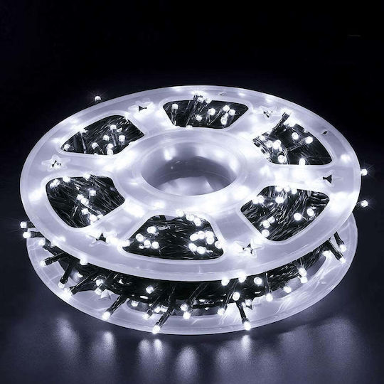 240 Λαμπάκια LED 50μ. Θερμό Λευκό σε Σειρά