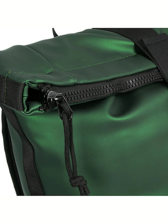 New Rebels Mart New York Σακίδιο Πλάτης Αδιάβροχο 21l Laptop 15 6" Metallic Groen