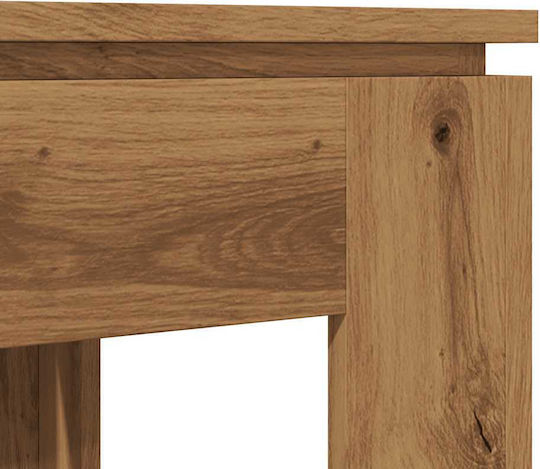 vidaXL Esszimmer- und Küchentisch Aus Holz Eiche Artisana 120x60x76cm