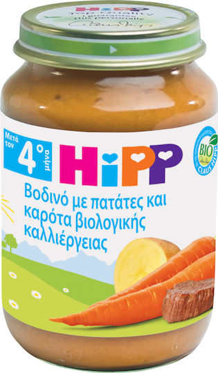 Hipp Baby Meal Beef with Potatoes & Carrots 190gr for 4+ Months