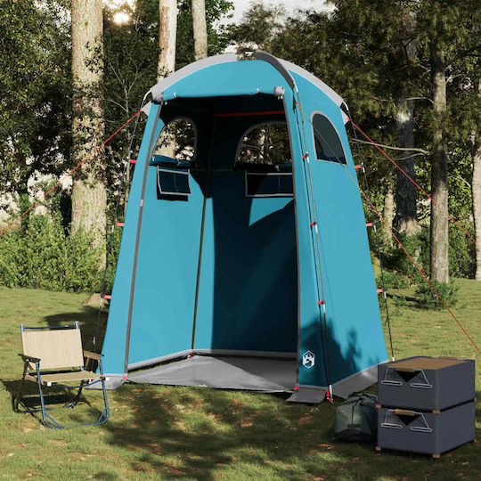 vidaXL Camping Tent Blue for 1 Person 150x150x230cm