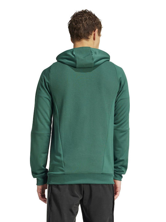 adidas Tiro 23 Sweatshirt with Hood Green