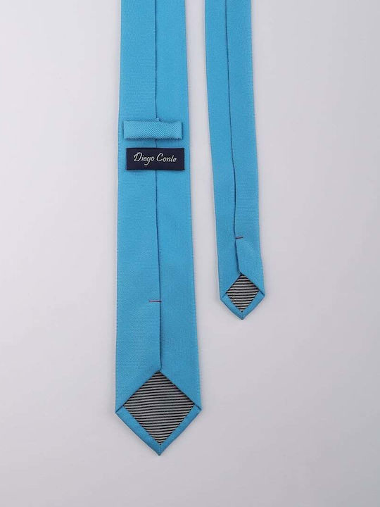 Diego Conte Men's Tie Printed in Light Blue Color