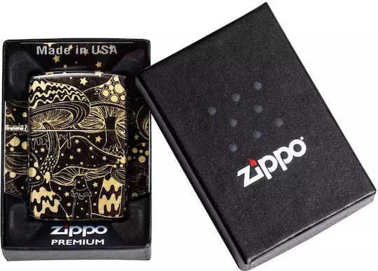 Zippo Brichetă Flacără Rezistent la vânt în culoarea Bronz