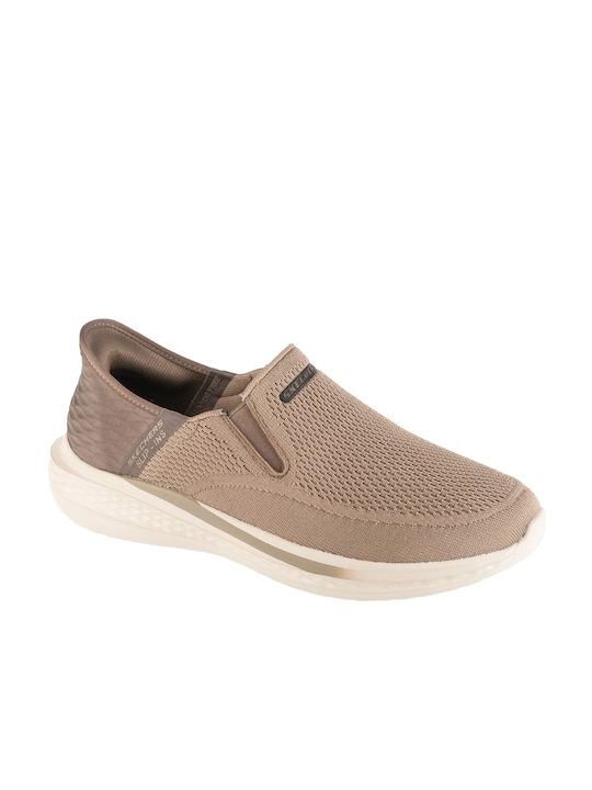 Skechers Men's Slip-Ons Beige