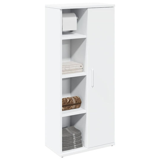 vidaXL Bathroom Cabinet L39xW22xH90cm White