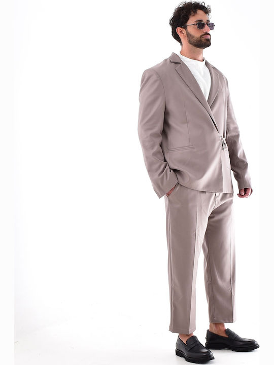 Men's Suit Jacket Gray