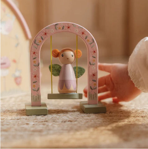 Little Dutch Fairy Garden Ξύλινο Κουκλόσπιτο 21.8εκ.