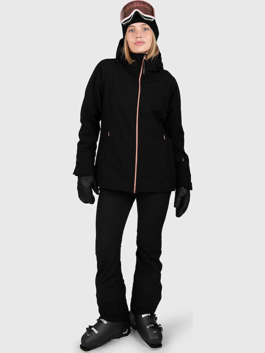 Brunotti 2422180155-9999 Feminin Jachetă Coajă moale pentru Schi & Snowboard Negru