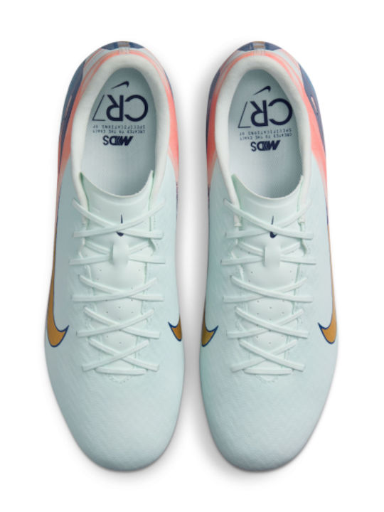 Nike Mercurial Vapor 16 Academy Dream Speed Football Shoes with Cleats Barely Green / Crimson Pulse / Metallic Gold Coin