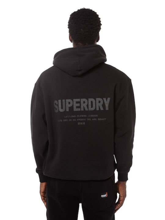 Superdry Black with Hood