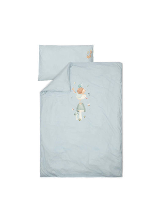 Little Dutch Baby Duvet Cover Little Dutch Denim Blue Denim Blue 100x140cm