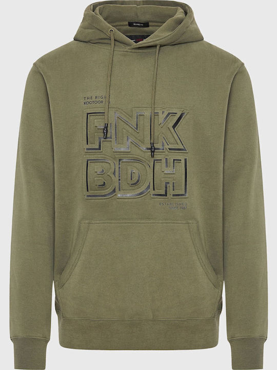 Sweatshirt mit Kapuze Khaki
