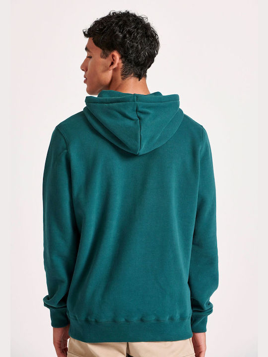 Funky Buddha Sweatshirt with Hood Green