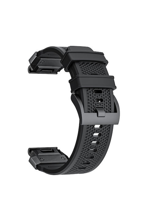 Strap Silicone Black (Garmin Instinct 2X)
