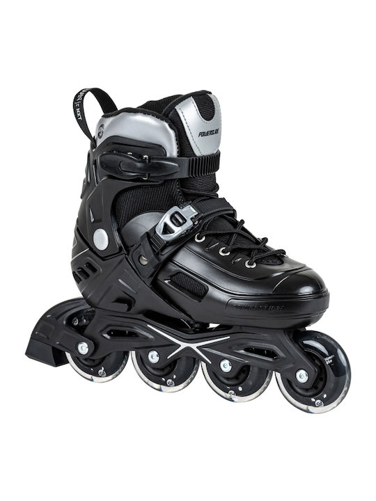 Powerslide Khaan Inline Αυξομειούμενα Rollers Μαύρα Παιδικά