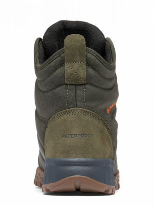Columbia Omni-heat Men's Hiking Boots Waterproof Green