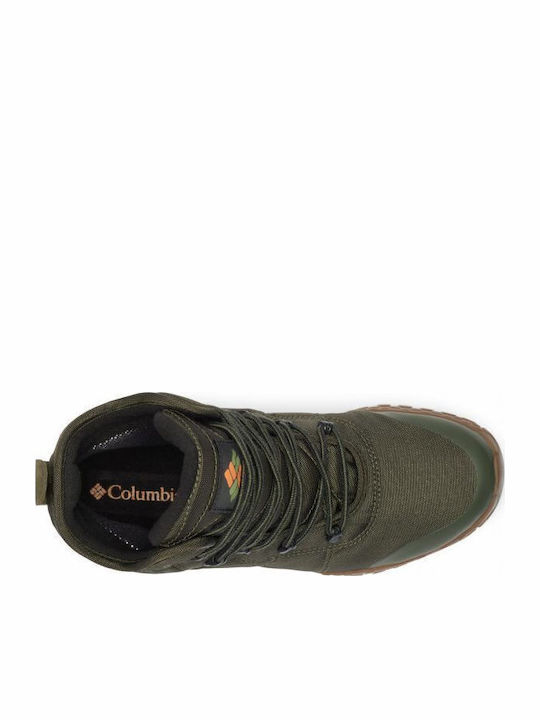 Columbia Omni-heat Men's Hiking Boots Waterproof Green
