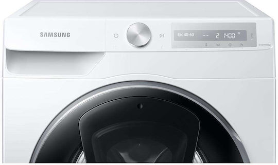 Samsung Mașină de Spălat Rufe 9kg cu Tehnologie cu Abur 1400 Rotiri Ecobubble WW90T684DLH/S7
