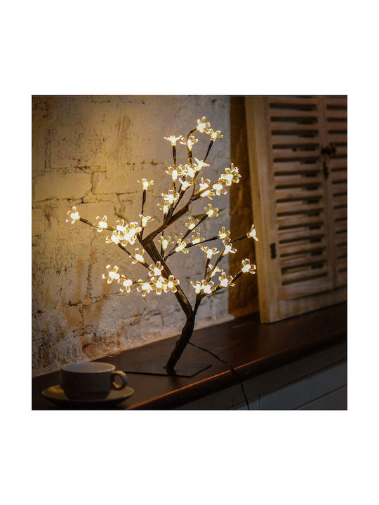 Copac cu Flori de Cireș 36 Lămpi LED 40cm Înălțime Lumină Caldă Rece Alb Multicolor