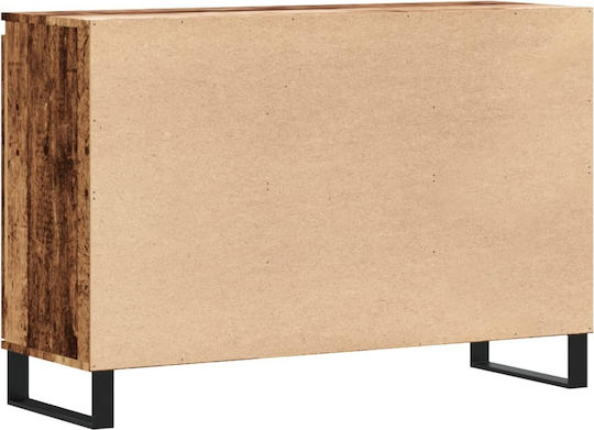 Μπουφές Ξύλινος Παλιό Ξύλο 104x35x70cm