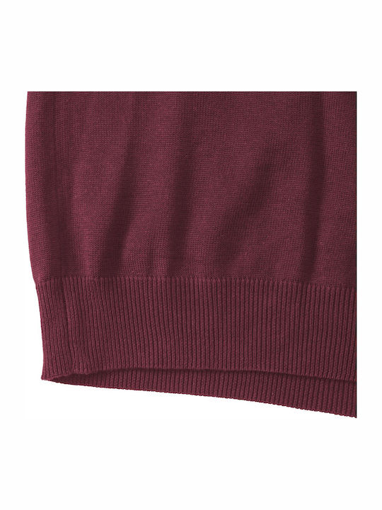 Russell Europe Ανδρική Διαφημιστική Μπλούζα Αμάνικη Cranberry Marl