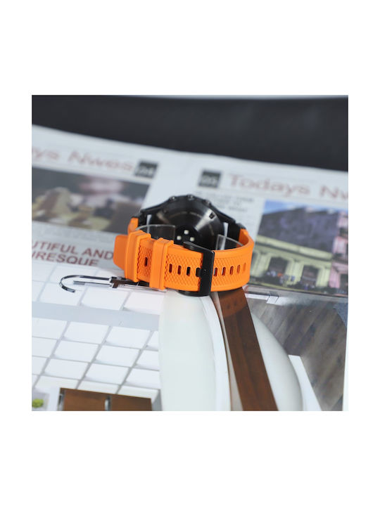 Λουράκι Σιλικόνης Πορτοκαλί (Garmin Instinct 2X)